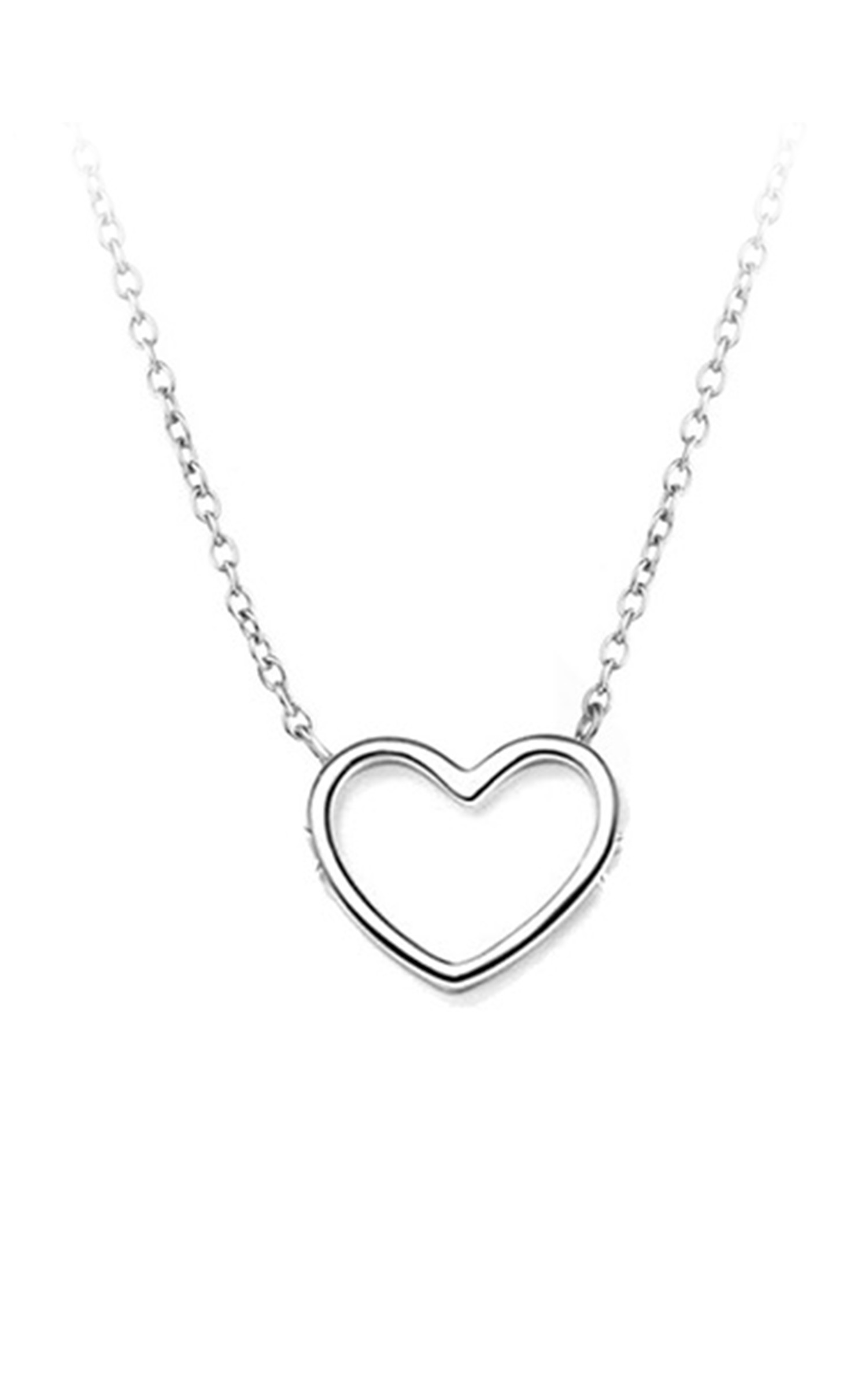 JVD Romantický stříbrný náhrdelník SVLN0202SH20045