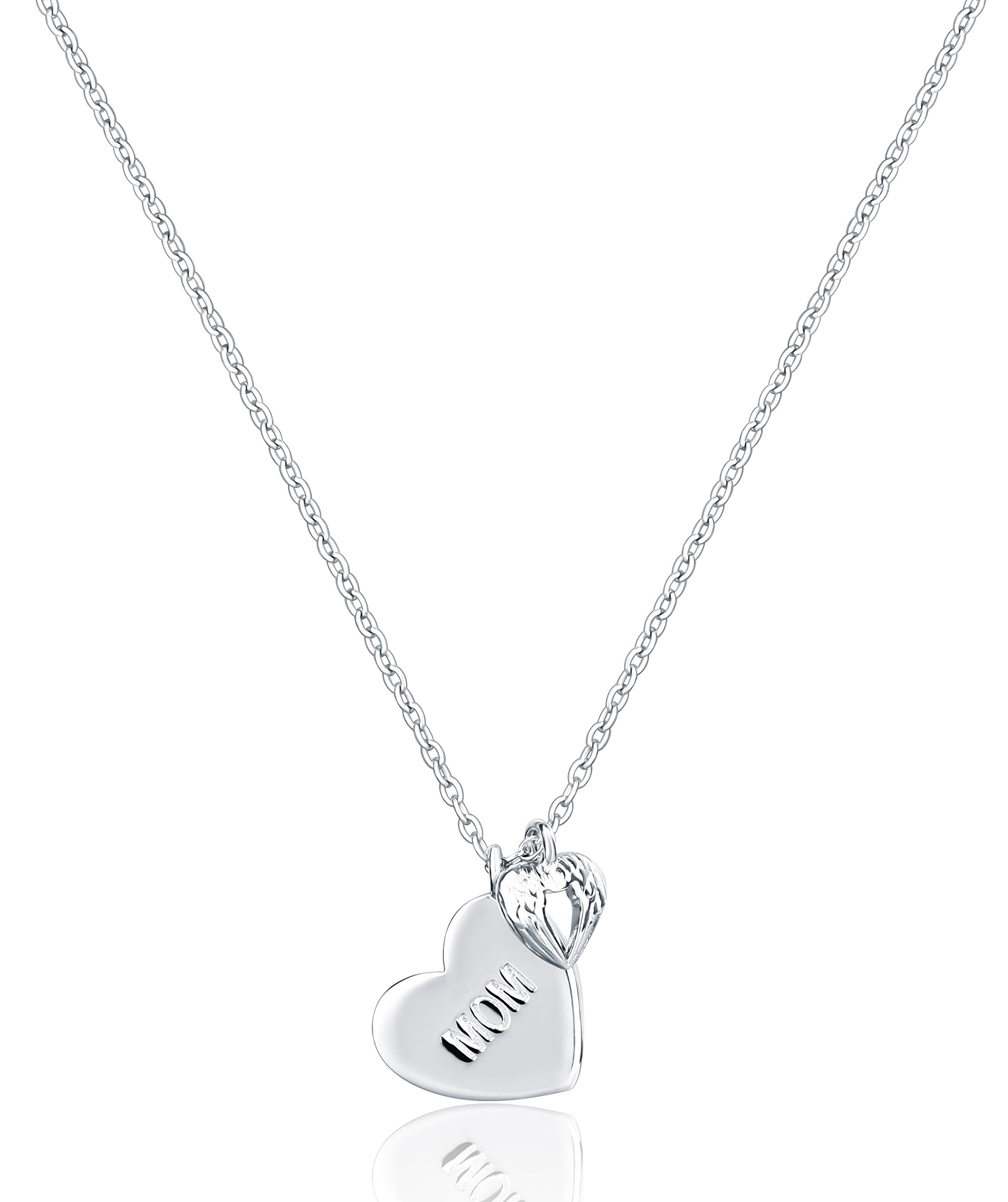 Levně JVD Stříbrný náhrdelník pro maminku SVLN0367X610045