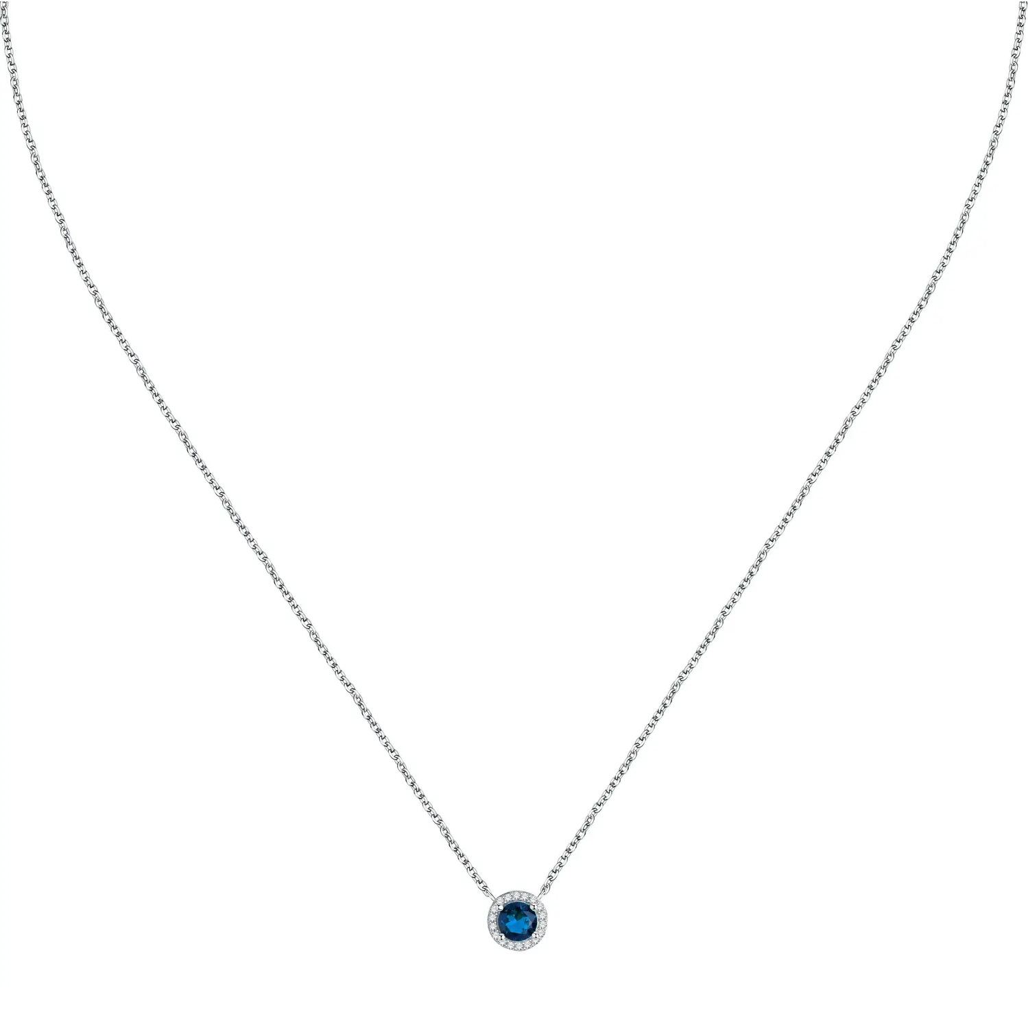 La Petite Story Elegantný strieborný náhrdelník so zirkónmi Silver LPS10AWV07