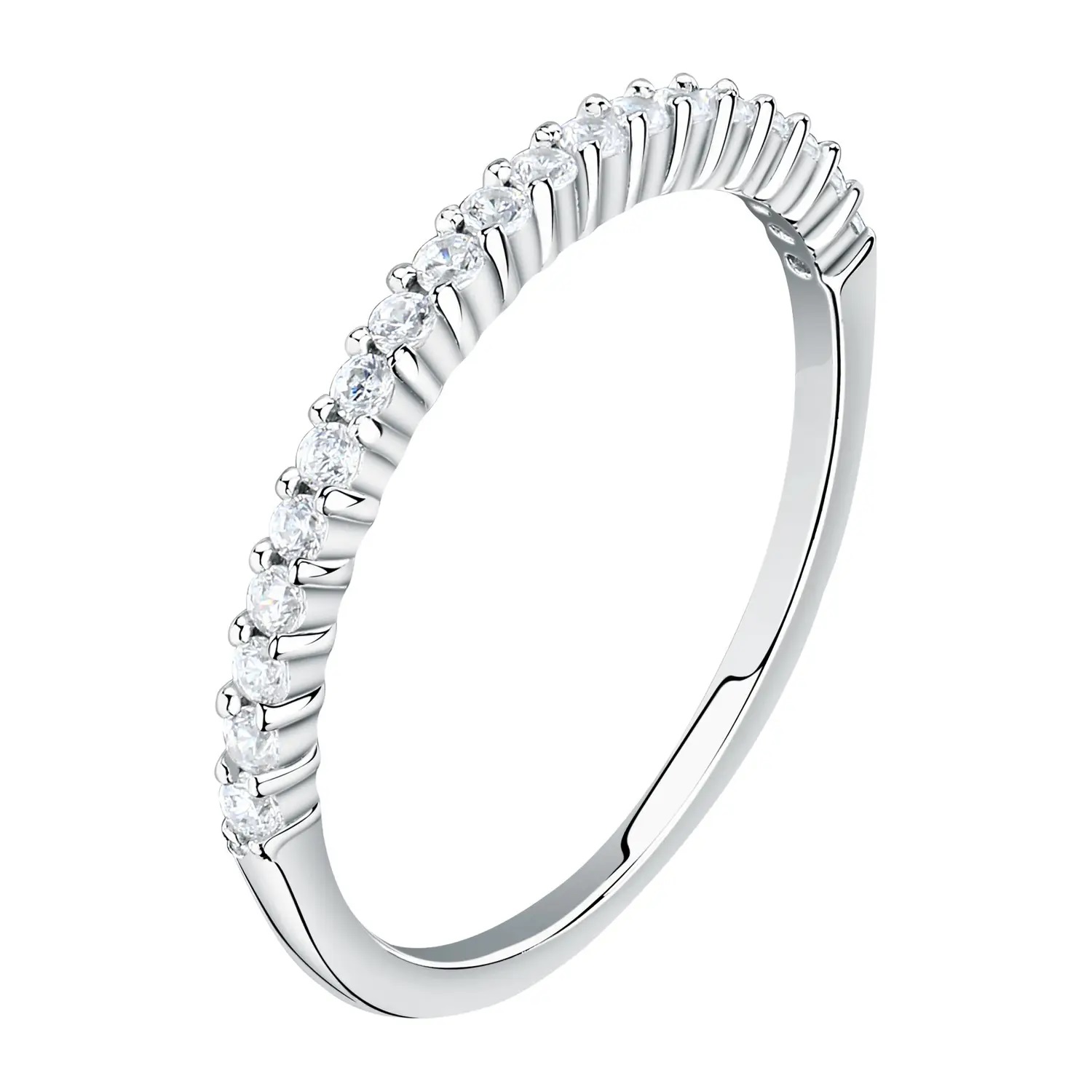 La Petite Story Elegantní stříbrný prsten se zirkony Silver LPS03AWV100 56 mm
