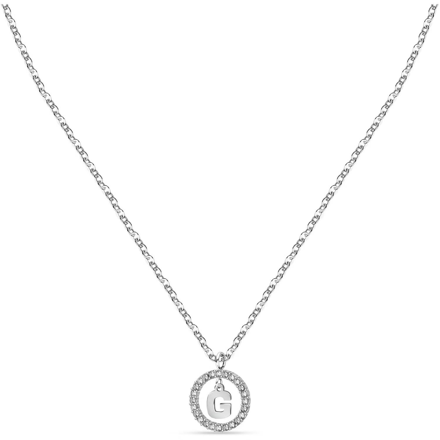 La Petite Story Originální ocelový náhrdelník G Family LPS10ASF15
