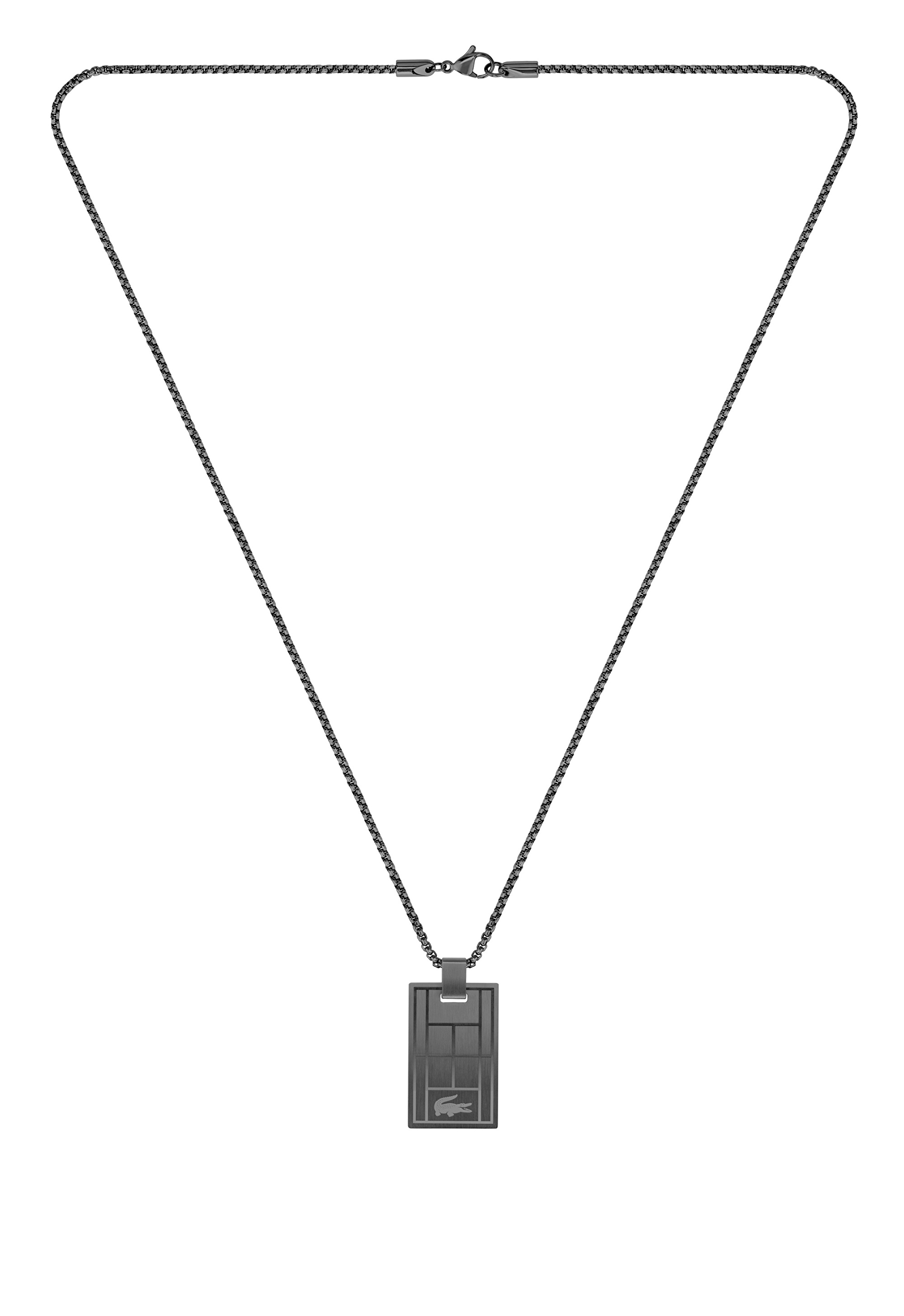 Lacoste -  Módní pánský ocelový náhrdelník Tennis Court 2040078