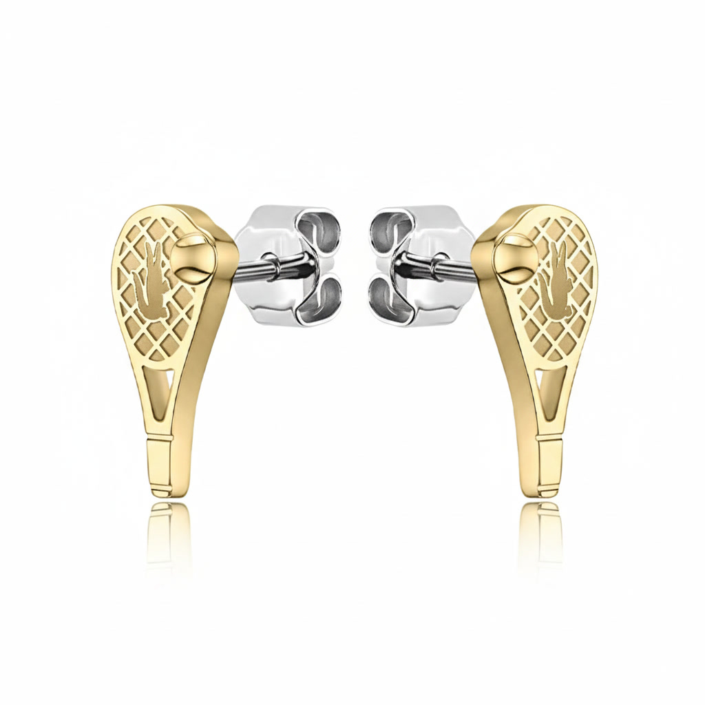 Lacoste Pozlacené náušnice Winna 2040040