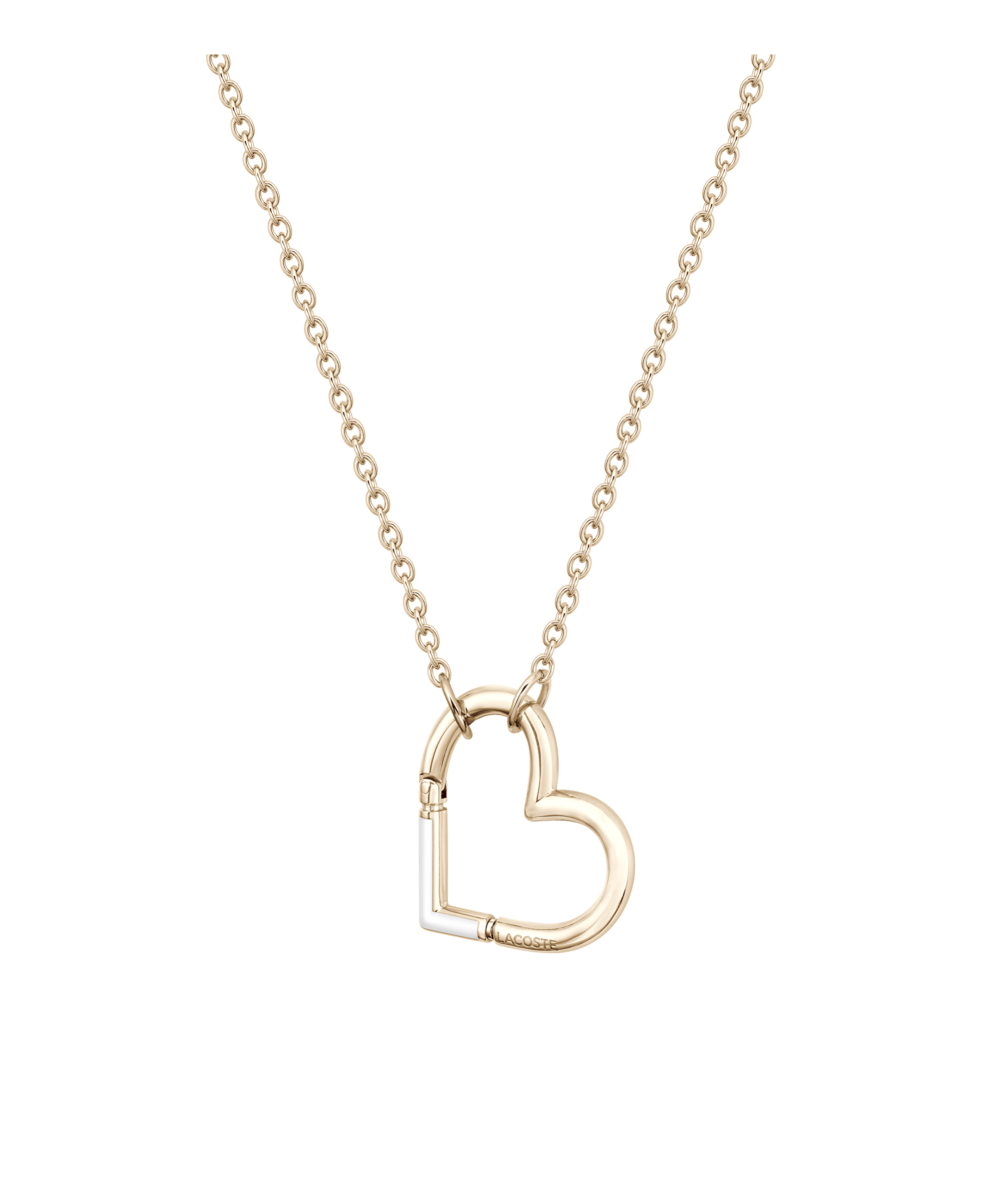 Lacoste -  Romantický pozlacený náhrdelník Srdíčko Ines 2040329
