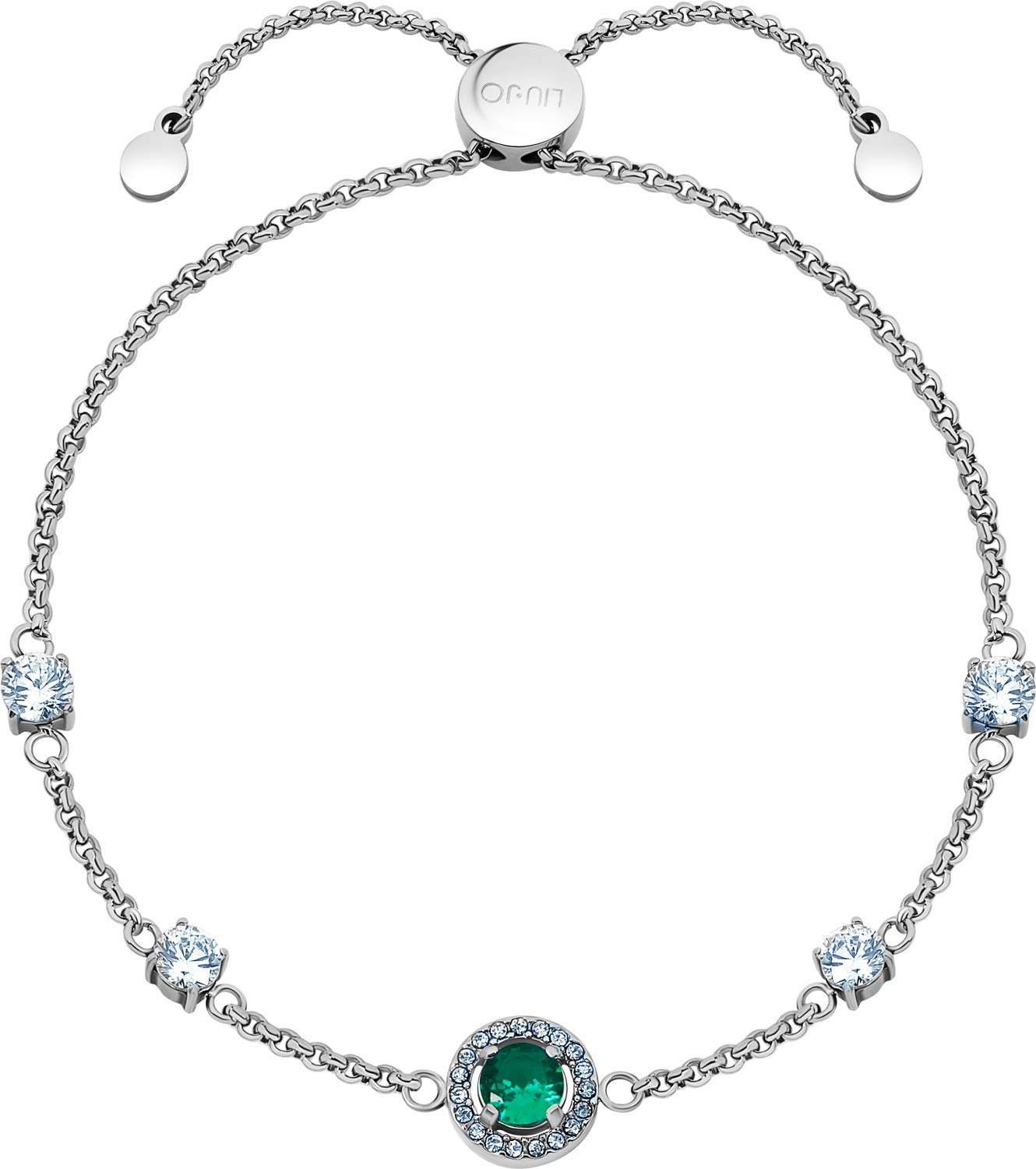 Liu Jo Elegantný oceľový náramok so zirkónmi Essential LJ2273