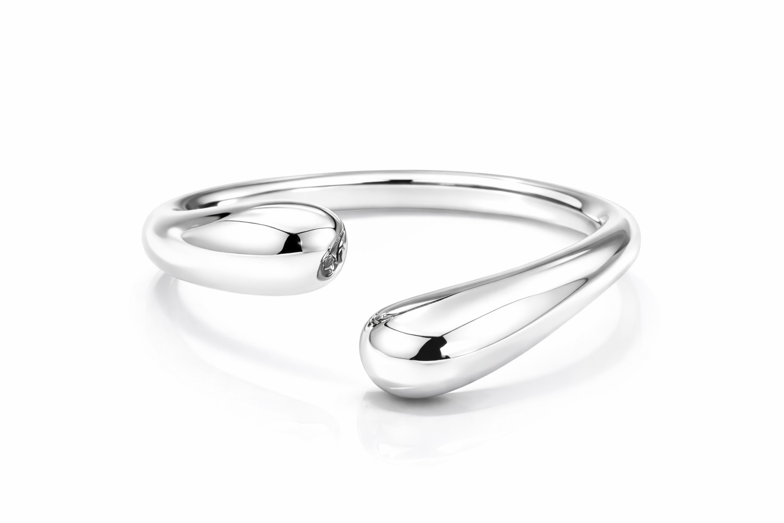 Liu Jo Elegantný otvorený prsteň z ocele LJ2388M 50 mm