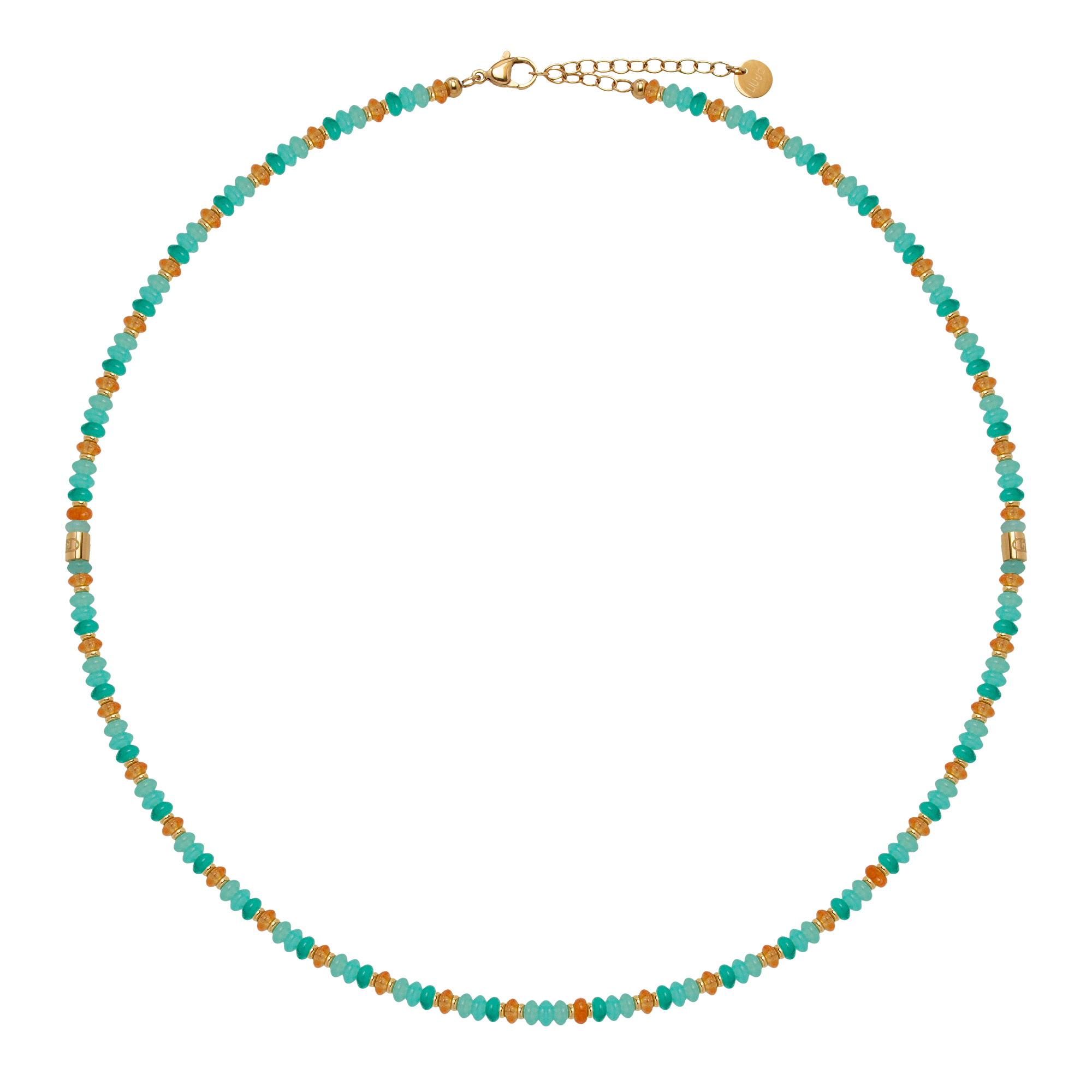 Liu Jo Stylový pánský náhrdelník s korálky MLJ673