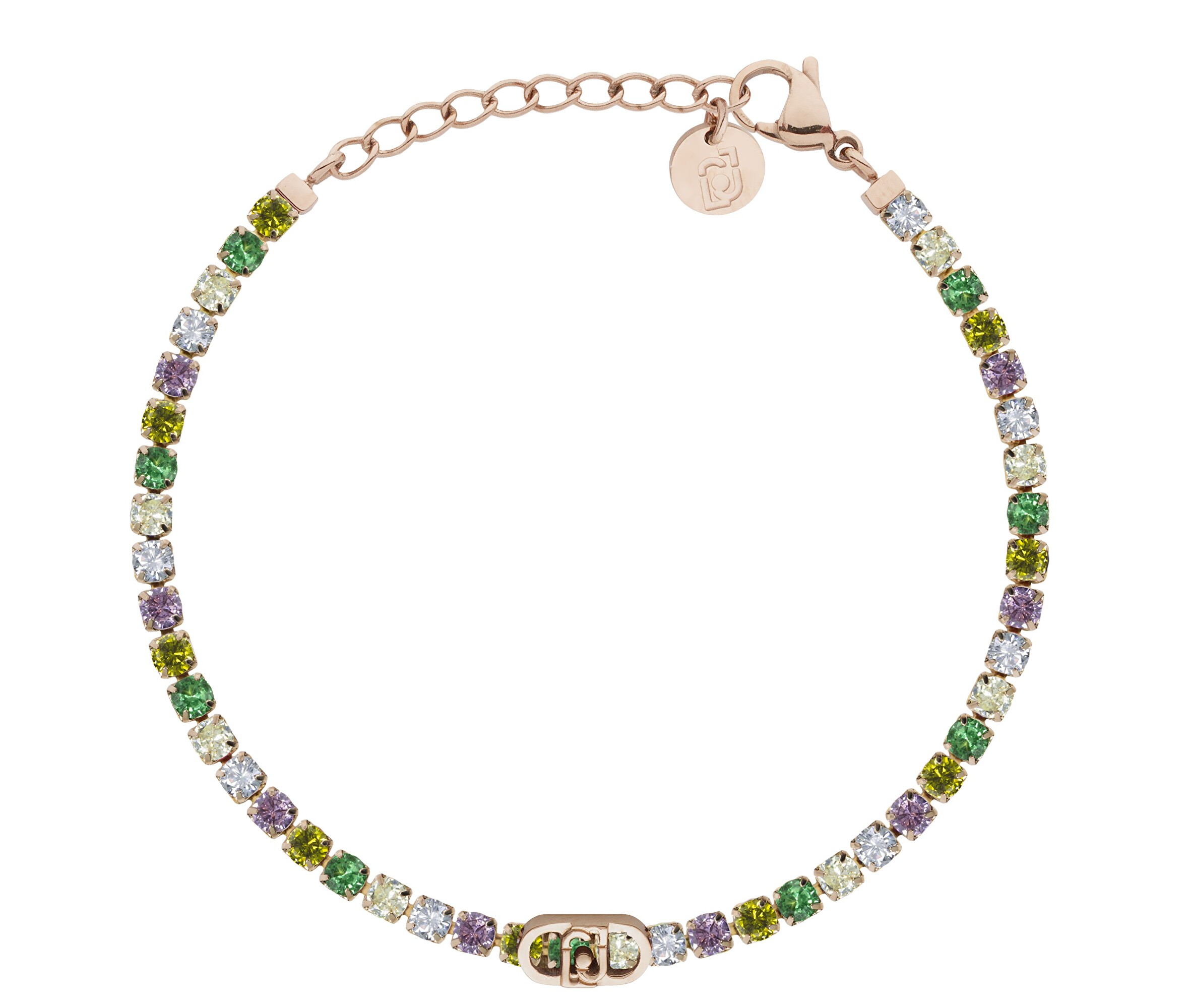 Liu Jo Tenisový náramek s krystaly Stones LJ3220