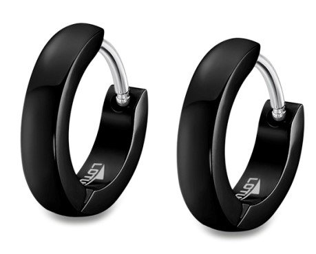 Lotus Style Štýlové kruhové náušnice z ocele LS2226-4/3