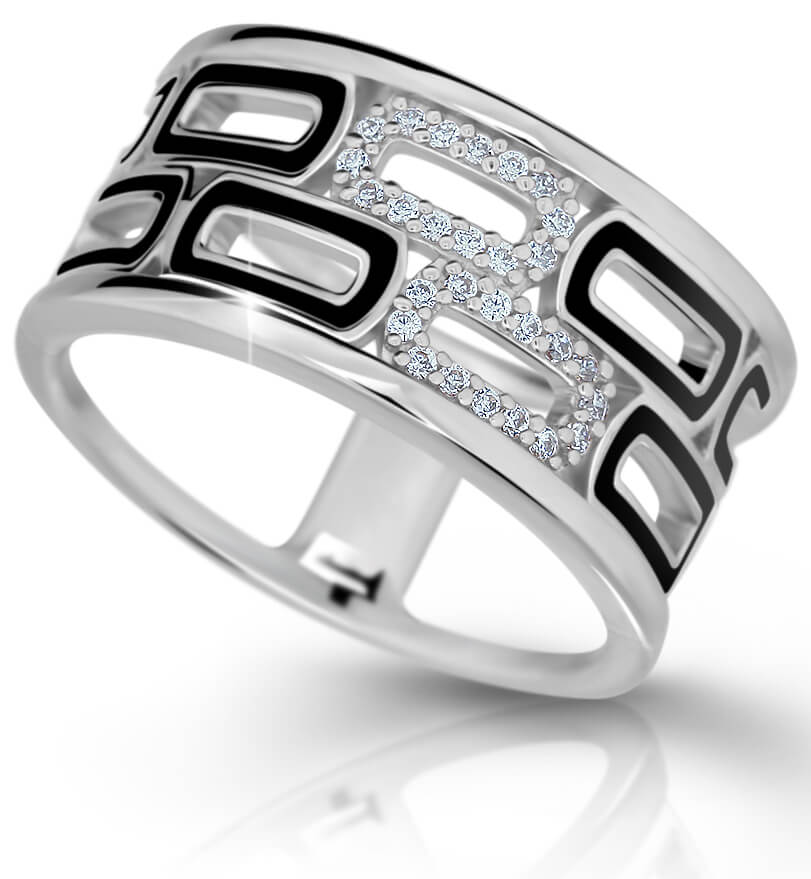 Levně Modesi Exklusivní stříbrný prsten M11073 52 mm