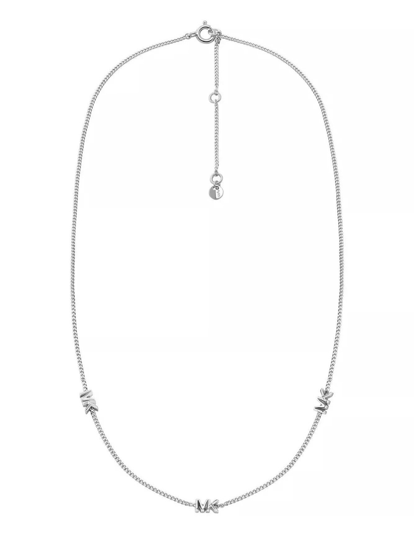 Michael Kors Elegantní stříbrný náhrdelník Premium MKC1780040