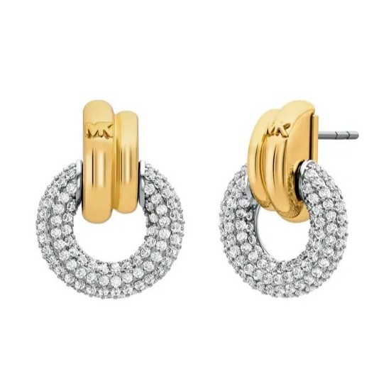 Michael Kors Slušivé bicolor visiace náušnice MKJ8533931