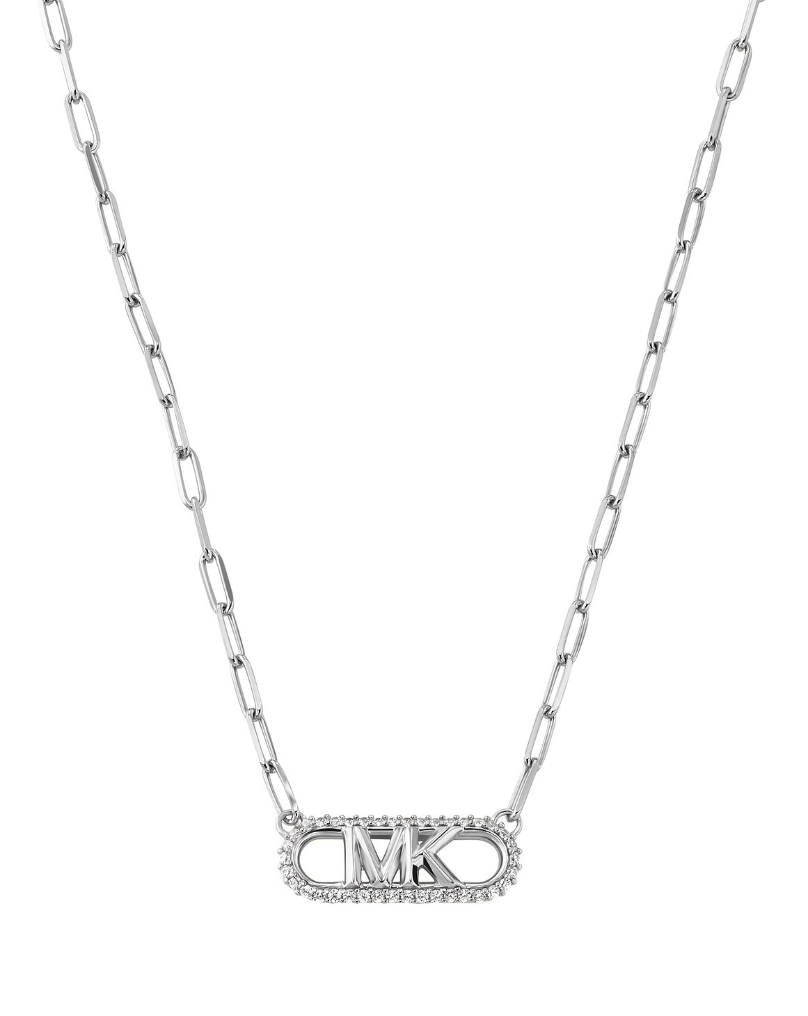 Michael Kors Půvabný stříbrný náhrdelník s kubickými zirkony MKC1655CZ040