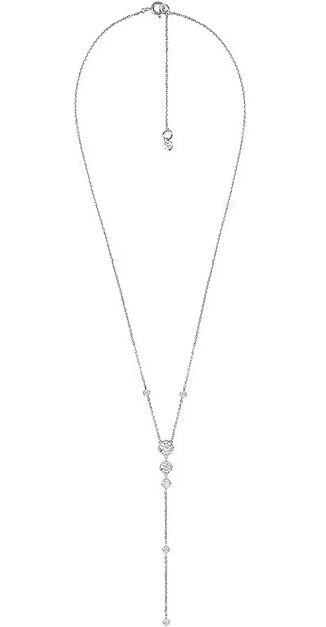 Michael Kors Strieborný náhrdelník Premium so zirkónmi MKC1452AN040.