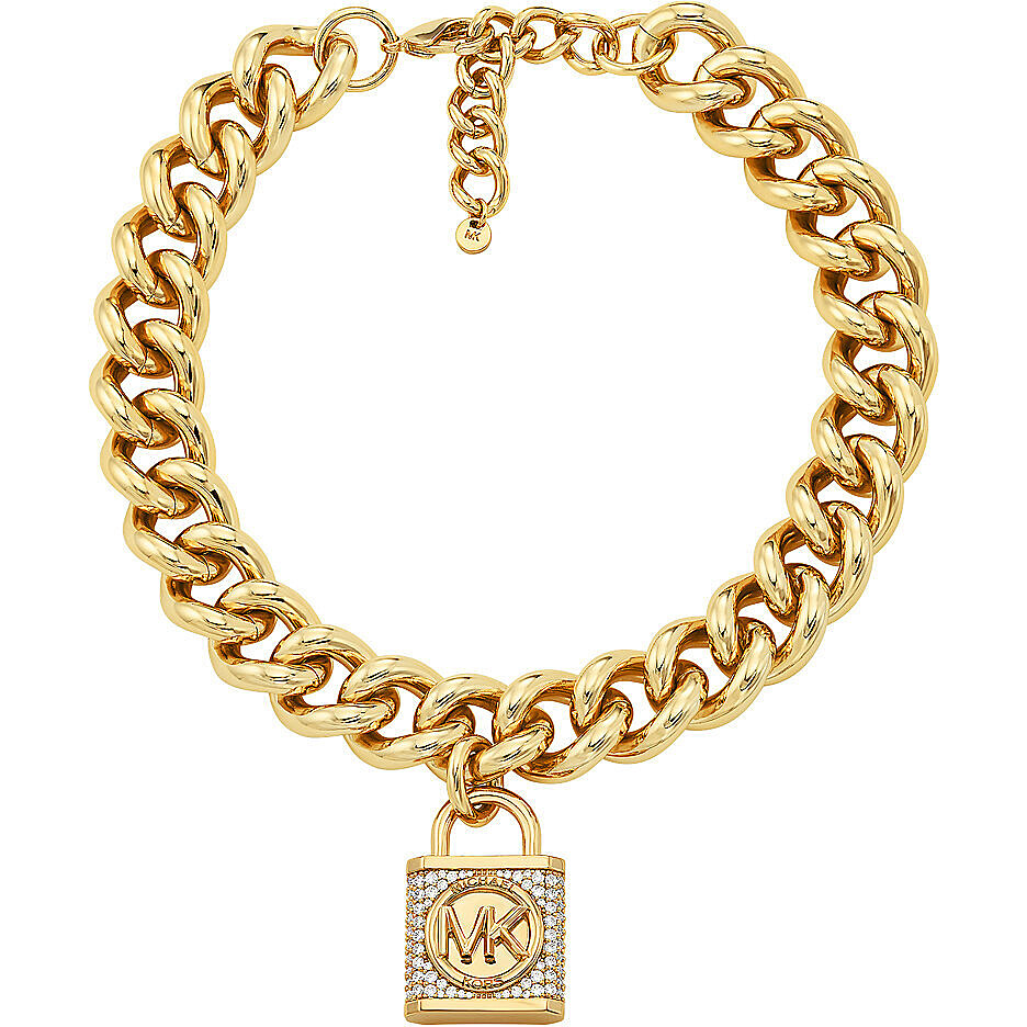 Michael Kors Výrazný náhrdelník s trblietavým príveskom Premium MKJ8059710 (retiazka, prívesok)
