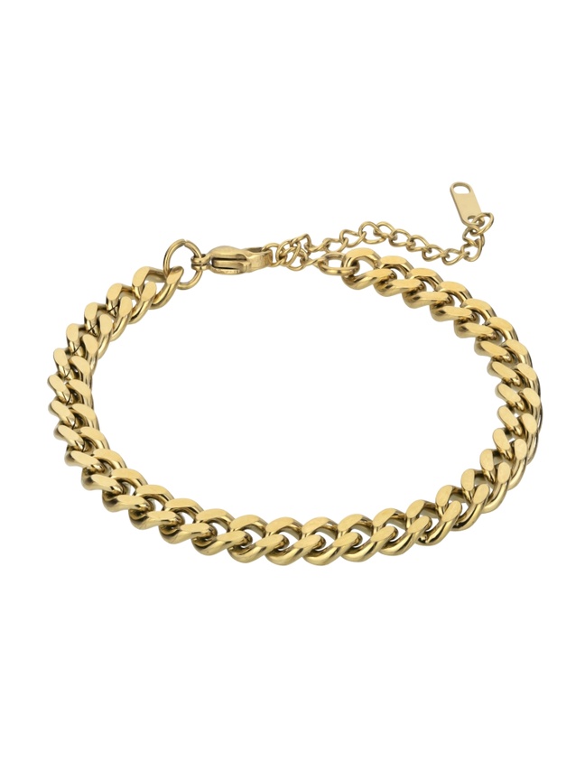 Marc Malone Aranyozott lánc karkötő Raegan Gold Bracelet MCB23053G