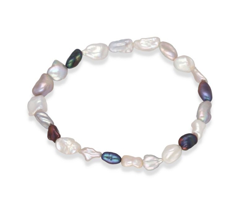 MOISS Krásny perlový náramok PEARLS BP000091