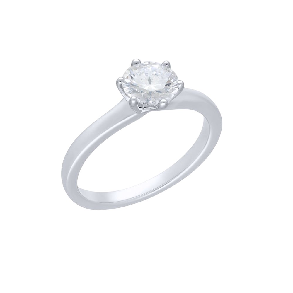 MOISS Diamantový prsten z bílého zlata RAL00210-P 54 mm