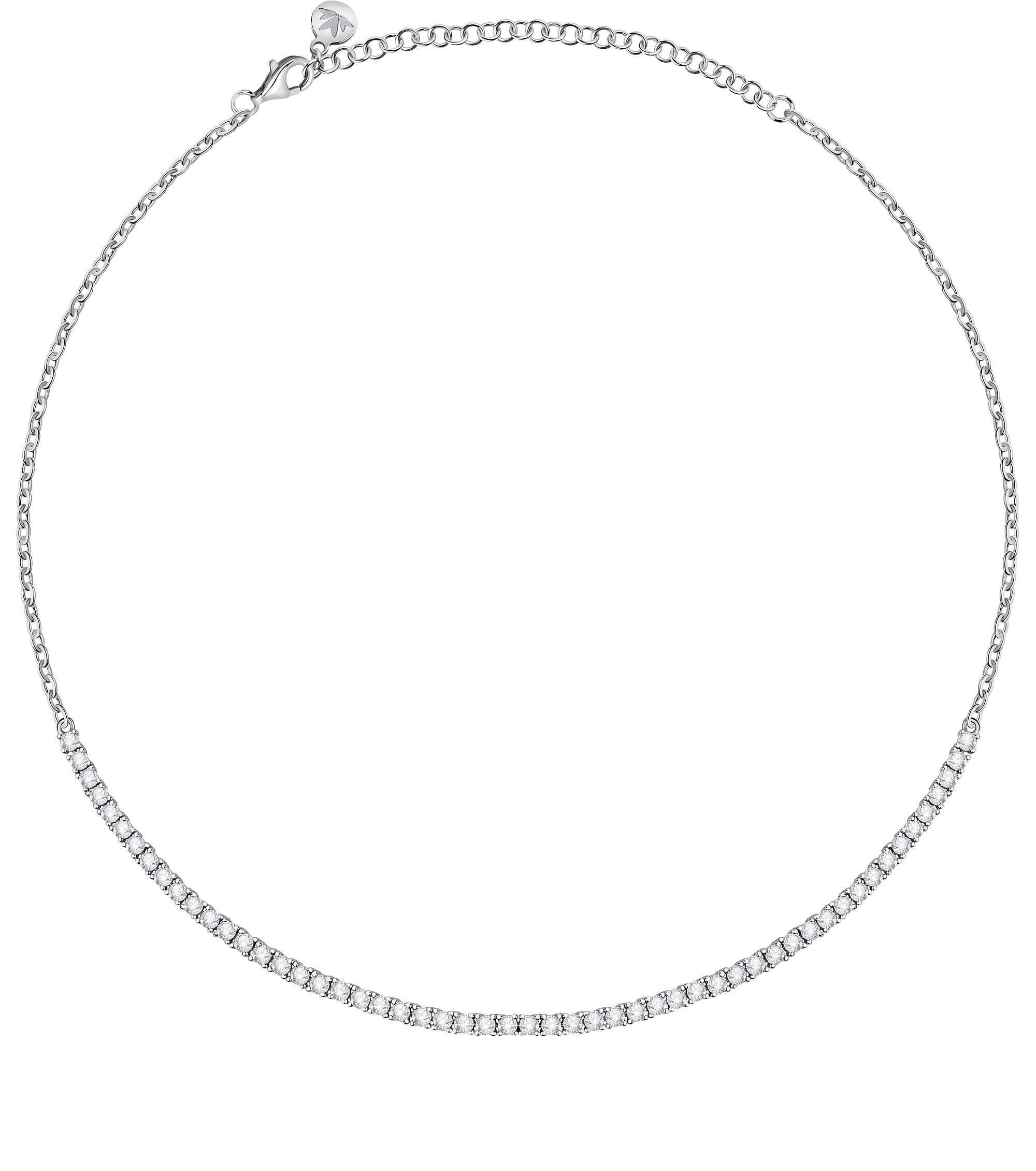 Morellato Luxusní náhrdelník s čirými zirkony Scintille SAQF05