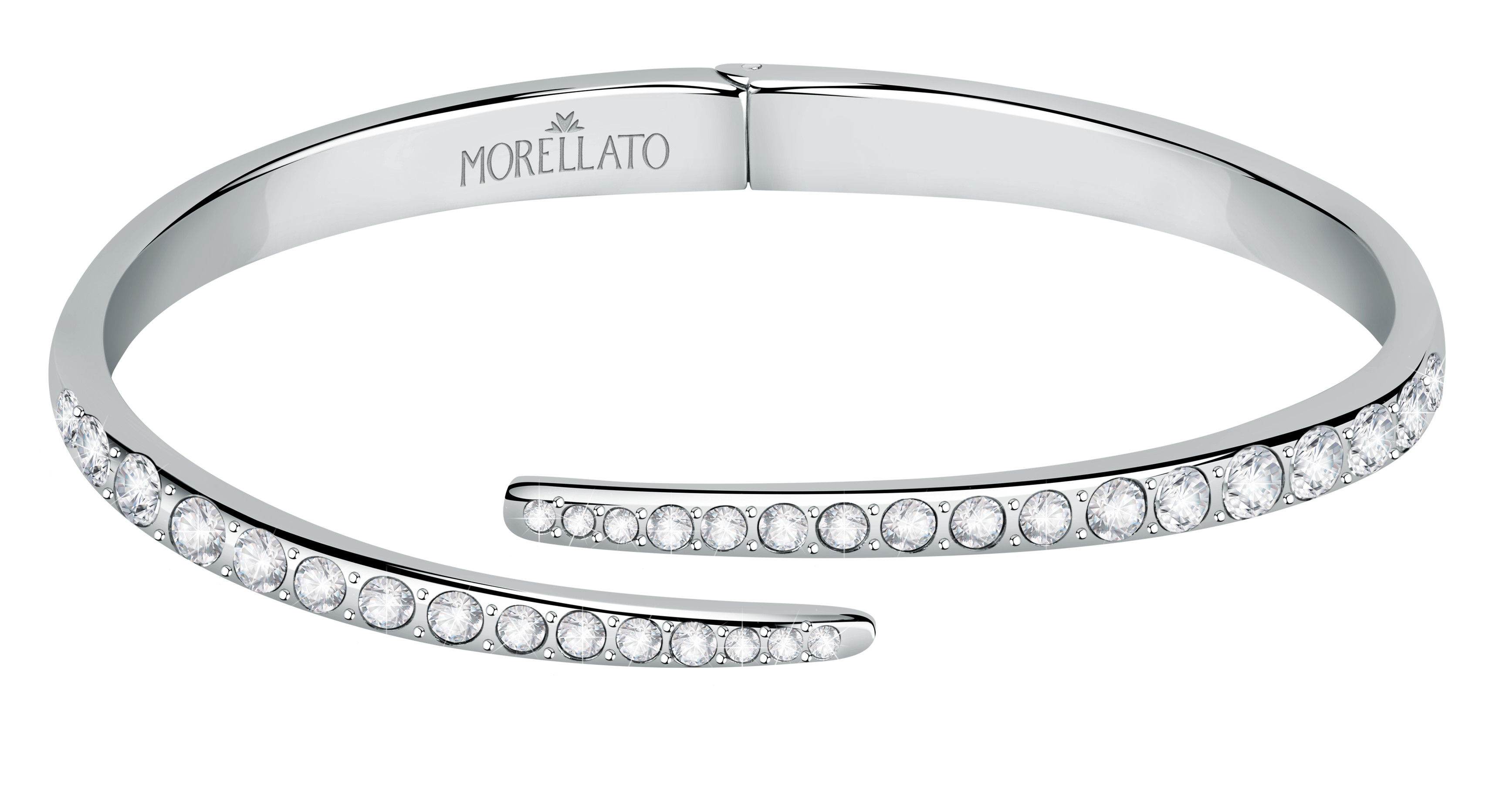 Morellato Elegante bracciale rigido con cristalli Poetica SAUZ36