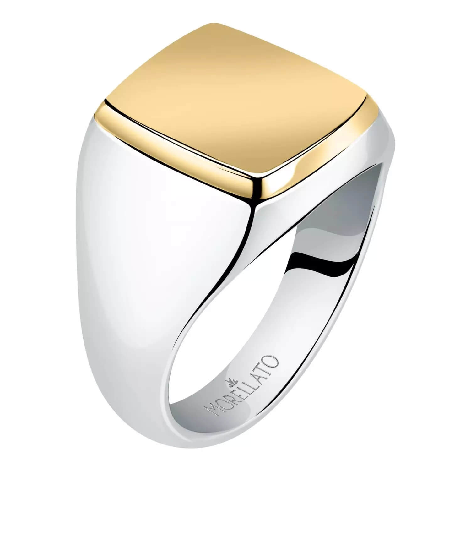 Morellato Nadčasový ocelový bicolor prsten Motown SALS622 61 mm