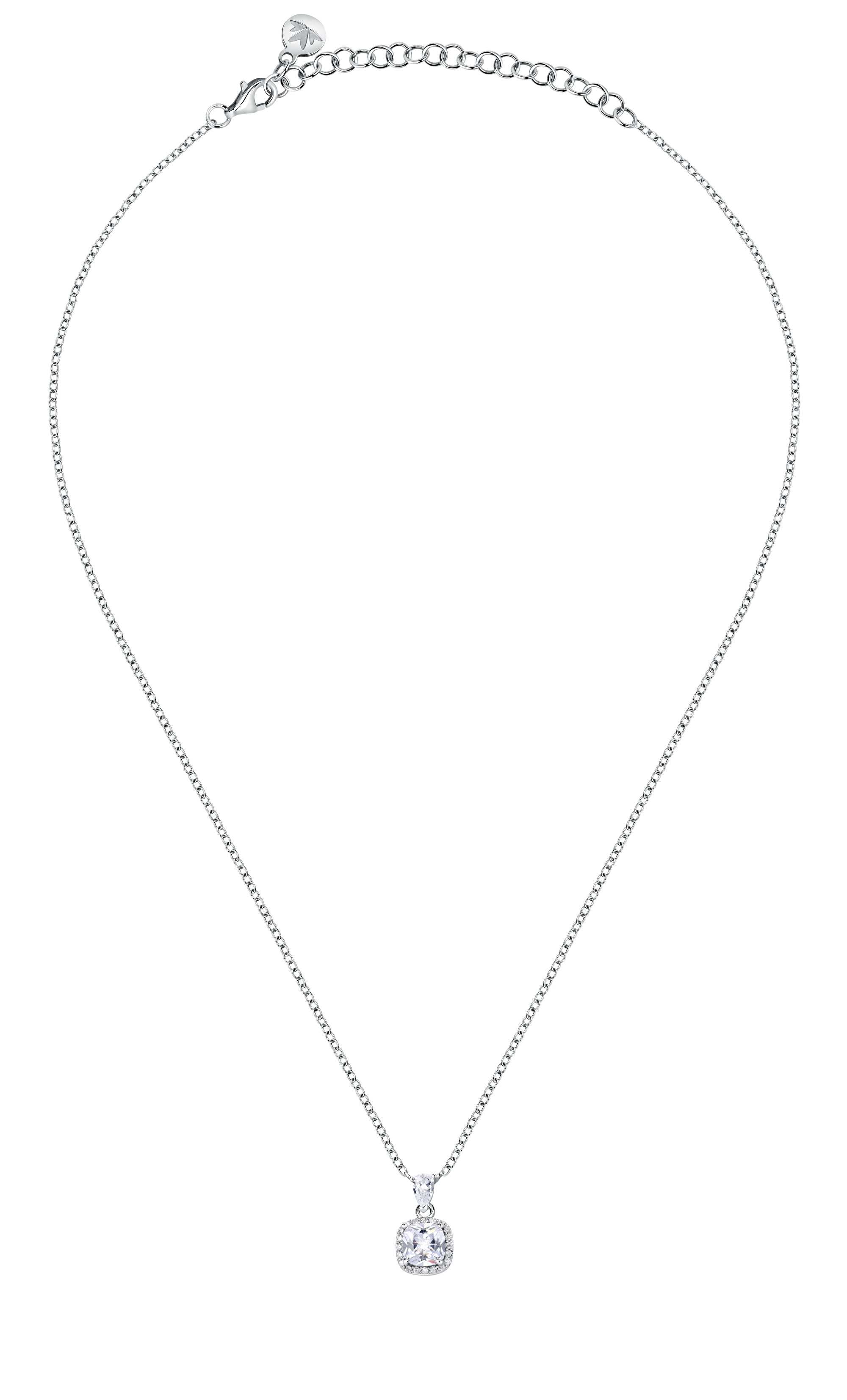 Morellato Nádherný strieborný náhrdelník Tesori SAIW109 (retiazka, prívesok)