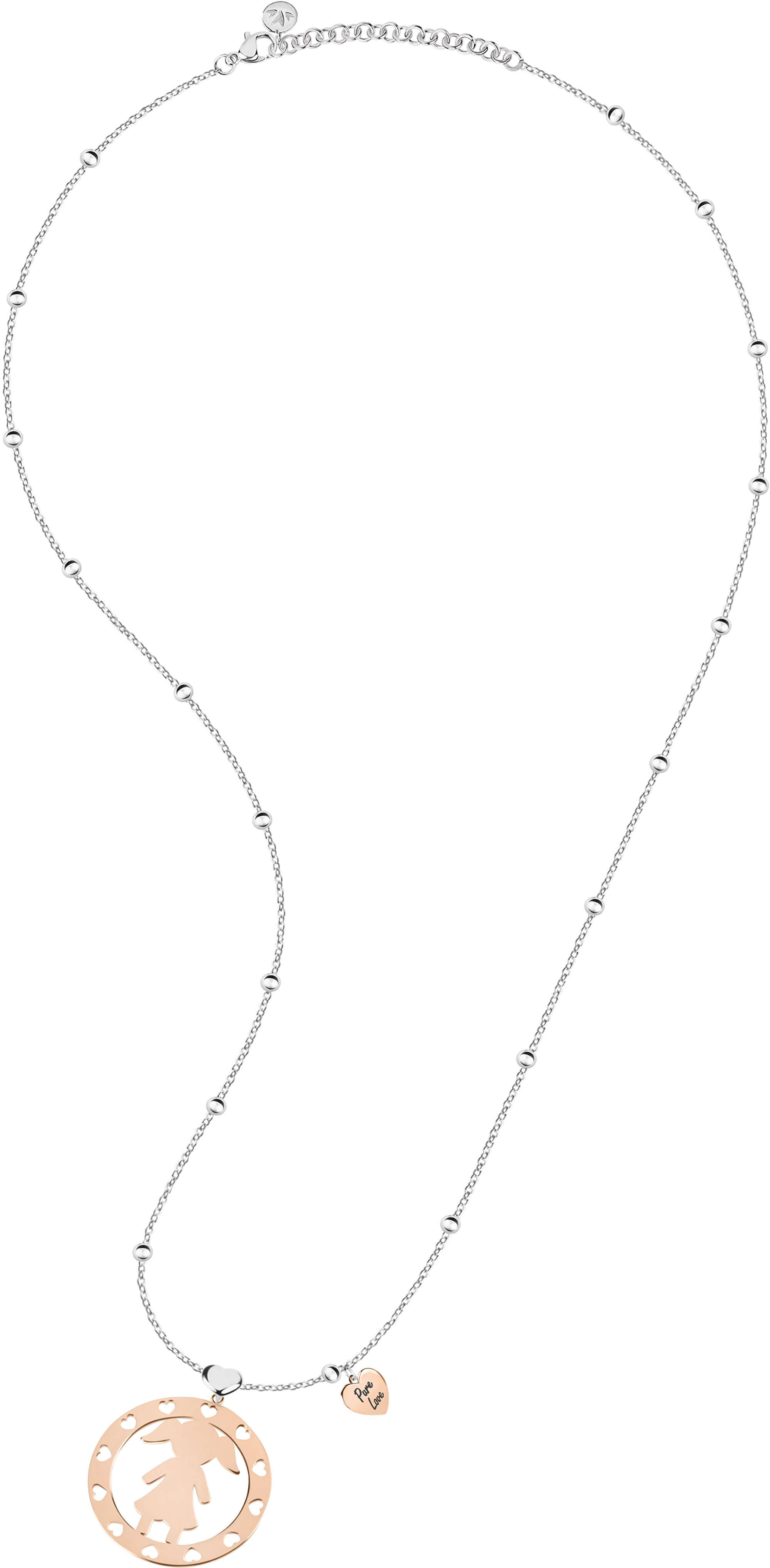 Morellato Ocelový bicolor náhrdelník Girl Talismani SAQE01