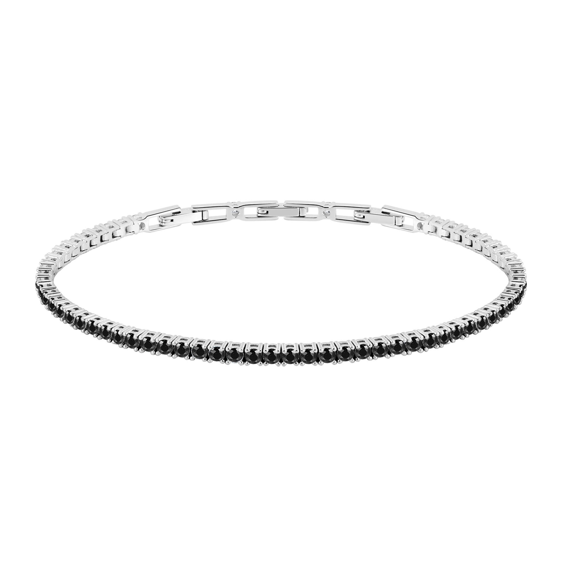 Morellato Braccialetto moderno in argento con cristalli Tennis SATN02