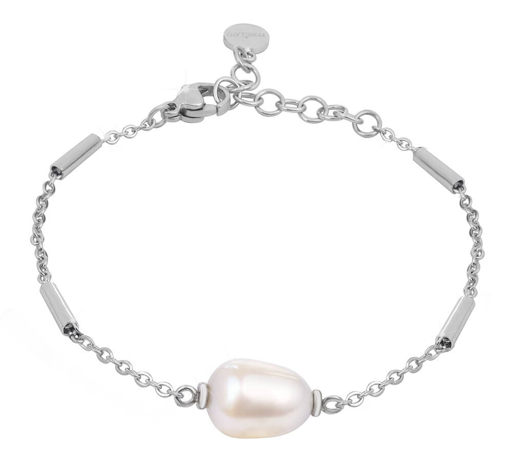 Morellato Oceľový náramok s pravou perlou Oriente SARI14