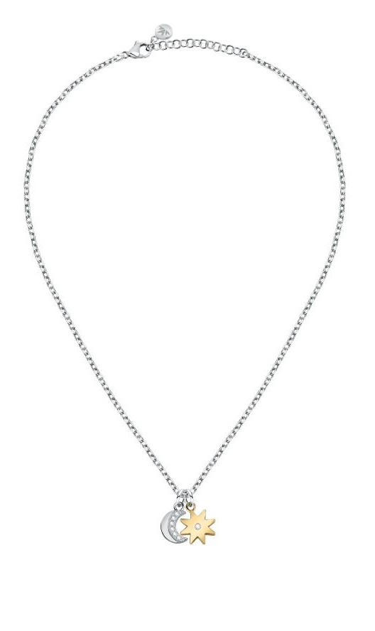 Morellato Překrásný ocelový bicolor náhrdelník Maia SAUY03