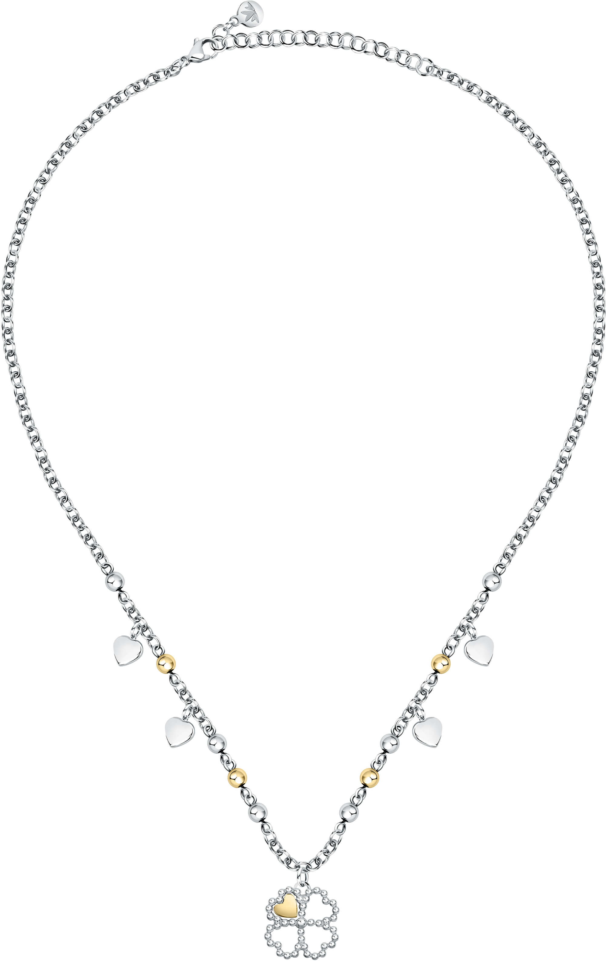 Morellato Půvabný bicolor náhrdelník pro štěstí Dolcevita SAUA04