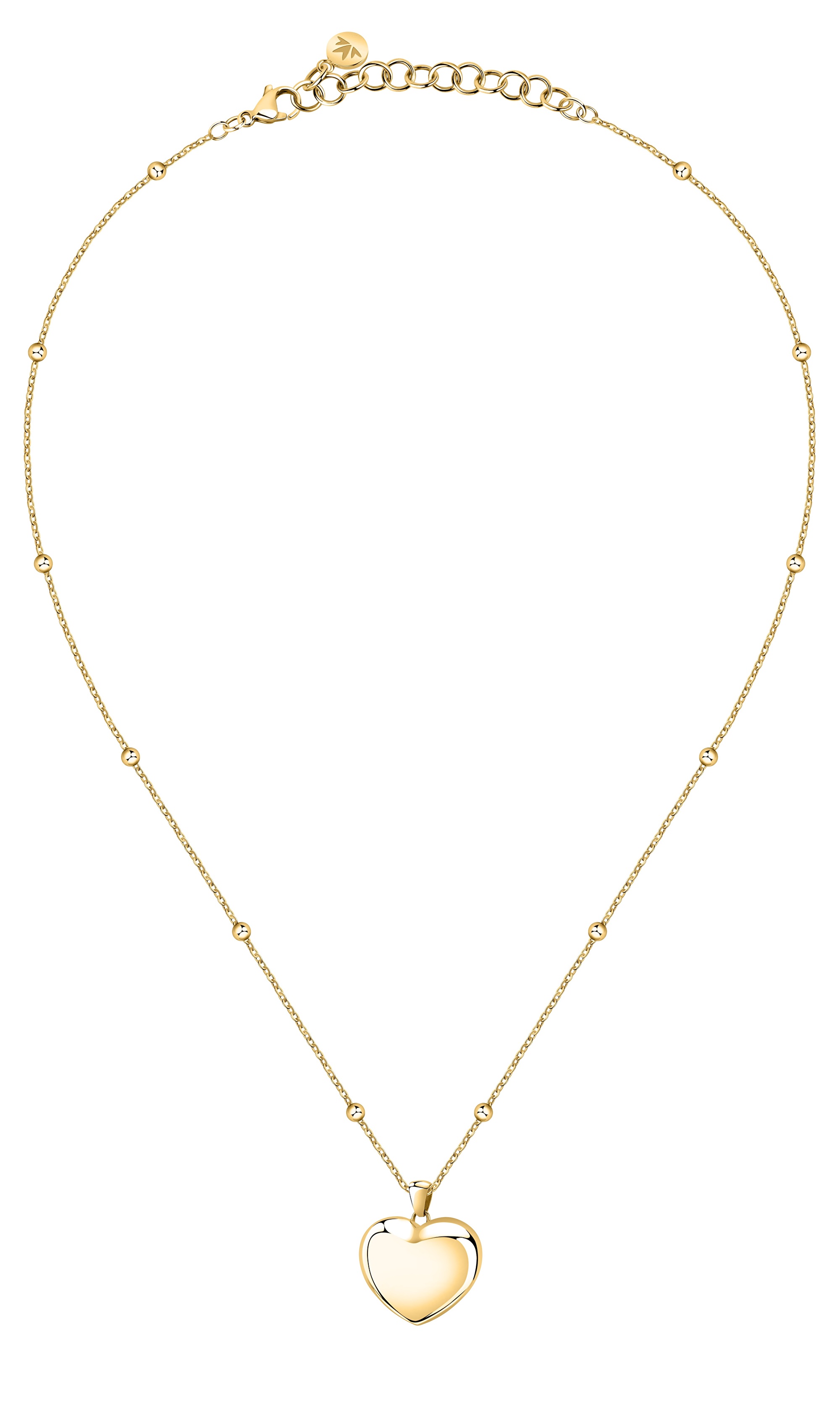 Levně Morellato Půvabný pozlacený náhrdelník se srdíčkem Istanti SAVZ02