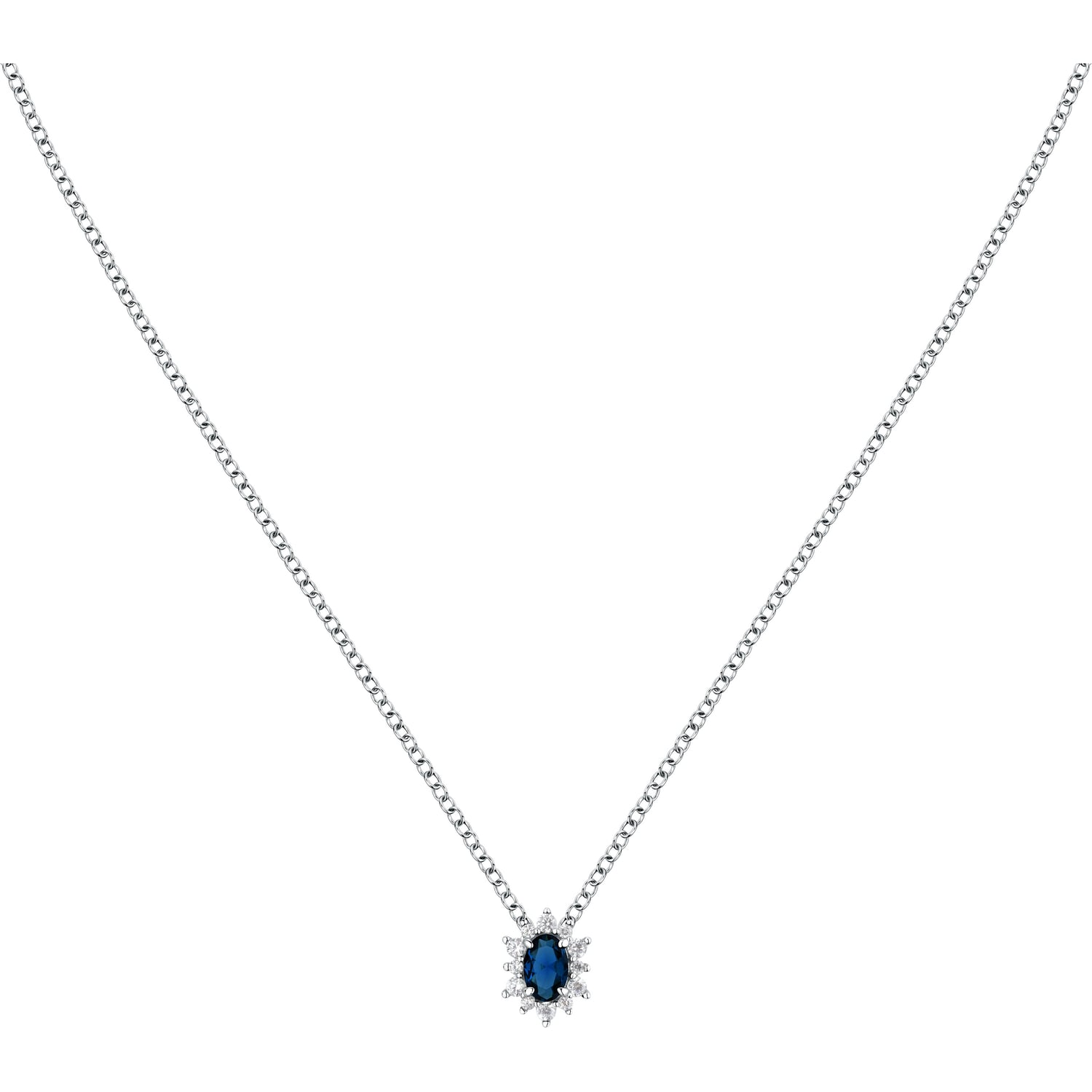 Morellato -  Stříbrný náhrdelník Tesori SAIW150 (řetízek, přívěsek)