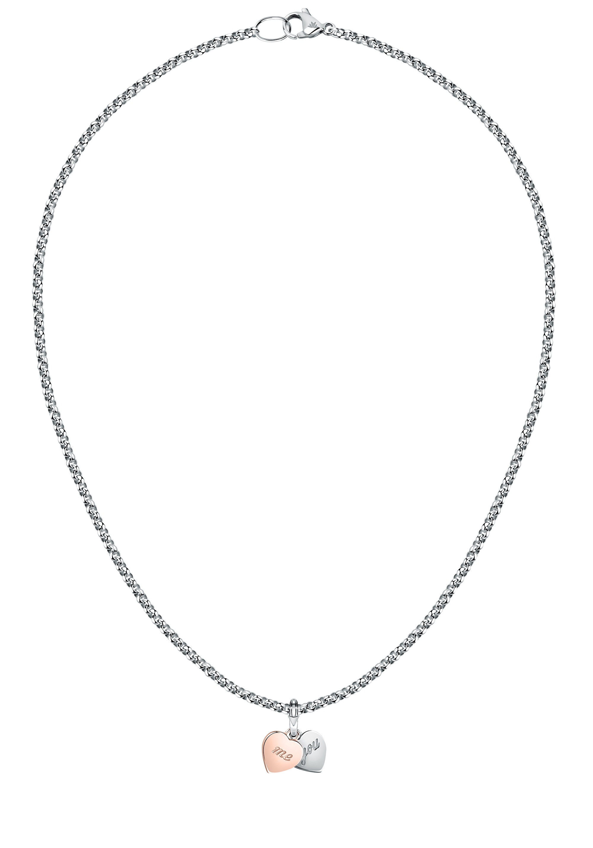 Morellato Romantický ocelový bicolor náhrdelník Drops SCZ1264