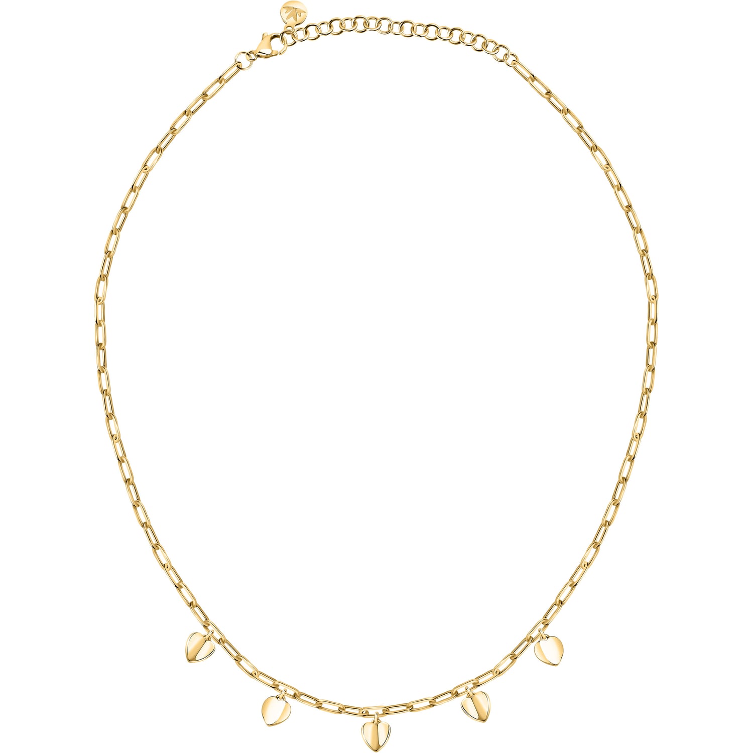 Morellato Romantický pozlacený náhrdelník Pailettes SAWW01