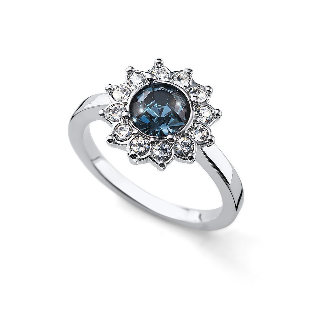 Oliver Weber Luxusní prsten se zirkony Romantic 41166 207 54 mm