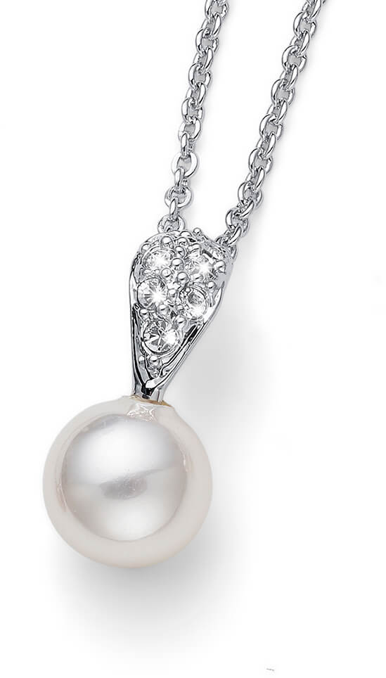 Oliver Weber Nežný náhrdelník s perlou Pearl Simple 12066