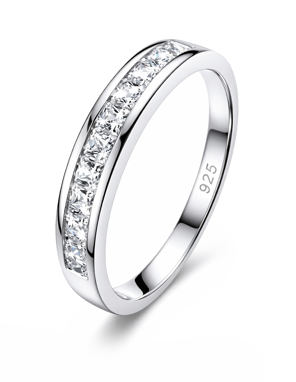 Oliver Weber Originálne prsteň s kryštálmi Foursquare 63231 XL (60 - 63 mm)