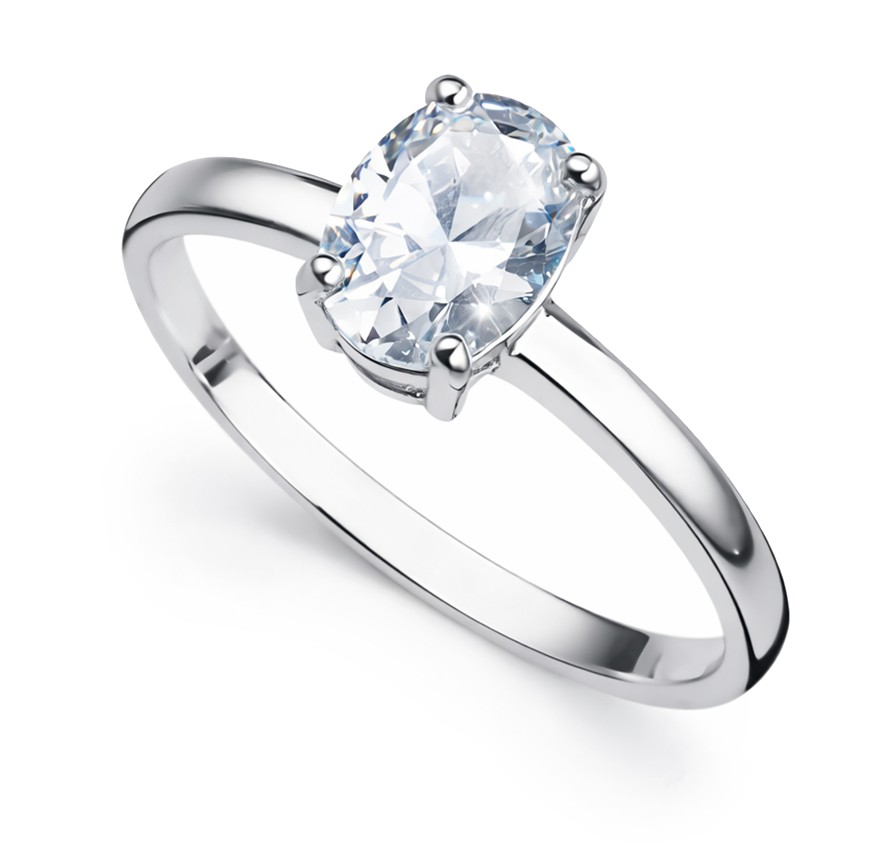 Oliver Weber Pôvabný strieborný prsteň Smooth 63262 61 mm