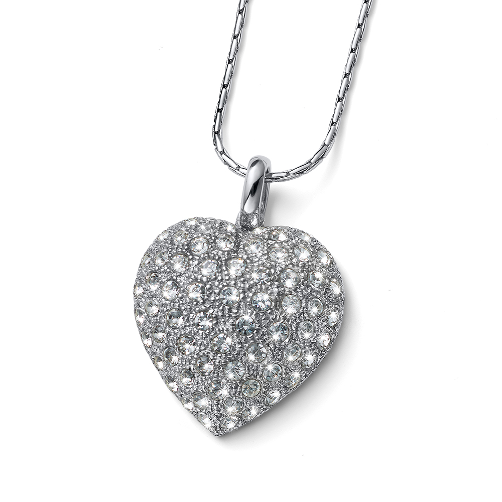Oliver Weber Romantický náhrdelník s přívěskem Srdce Passion 12269