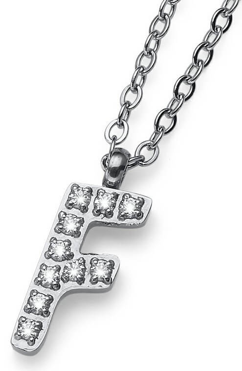 Oliver Weber Stylový náhrdelník Initial F 11835