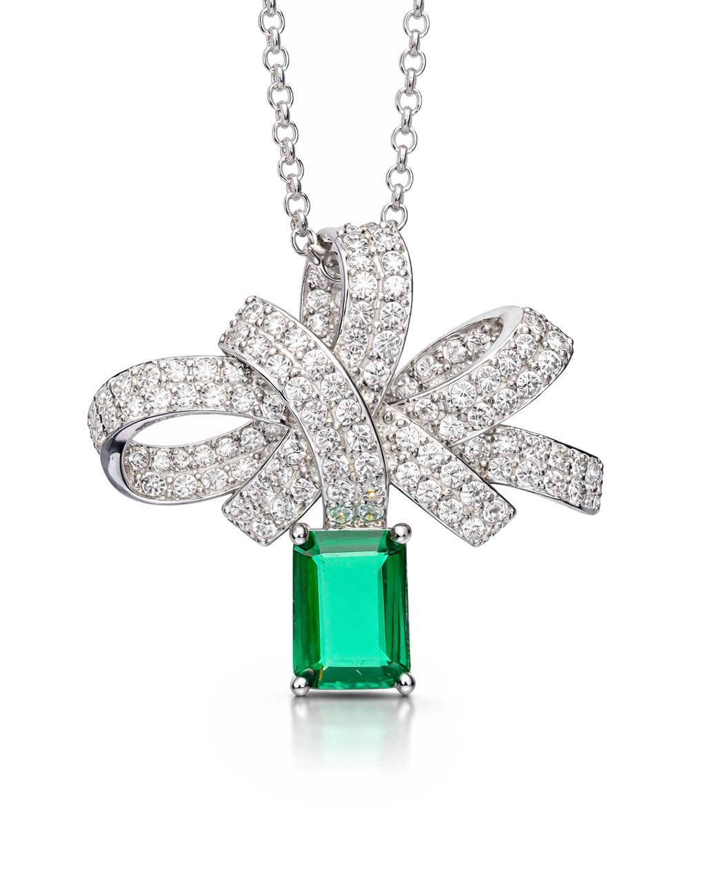 Oliver Weber Štýlový náhrdelník s kryštálom Fantasia 61299