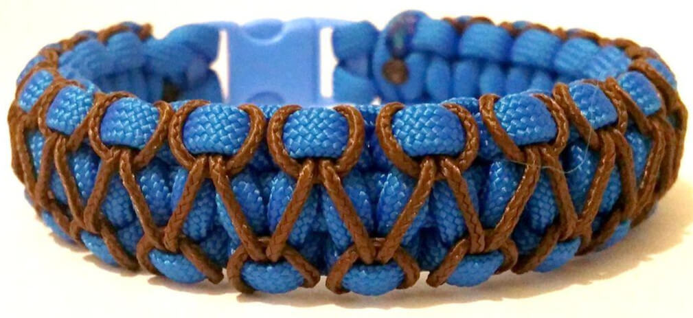 Cordell Paracord bracciale Solomon impagliatura STB XL ( 20 - 21 cm )