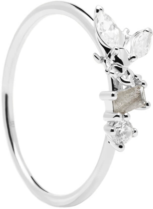 PDPAOLA Nežný strieborný prsteň s krásnou včelkou Revere Silver AN02-219 54 mm