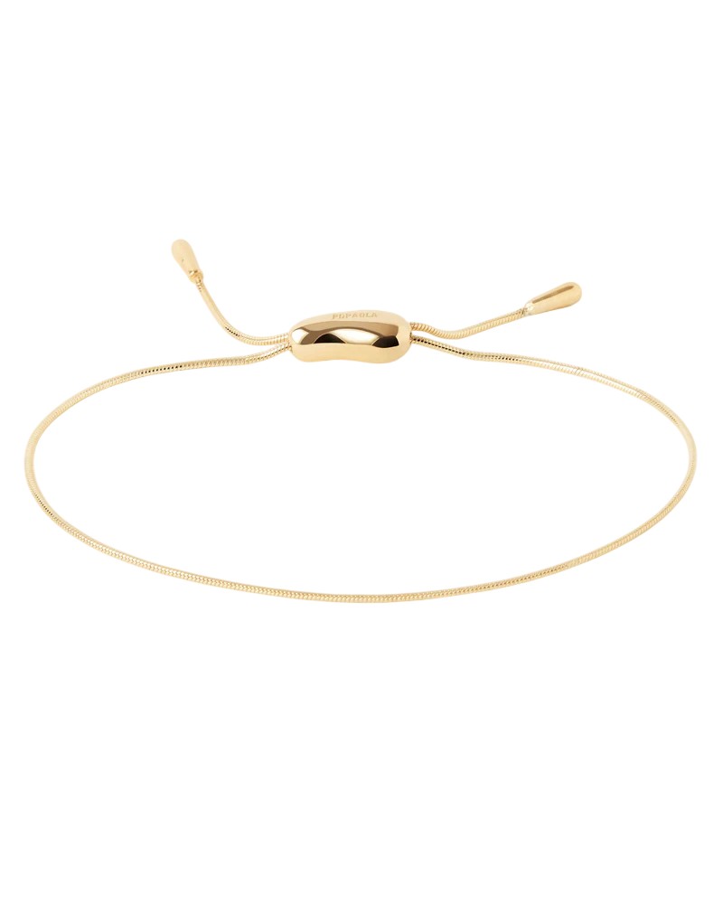 PDPAOLA Posuvný pozlátený náramok Rodeo Slider PU01-987-U