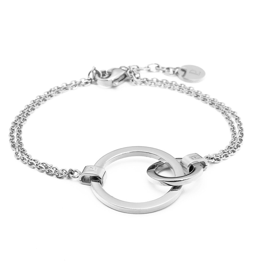 Pierre Lannier Minimalista bracciale in acciaio Seduction BJ02A1101