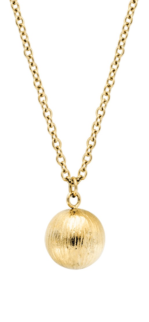 Levně Pierre Lannier Módní pozlacený náhrdelník Nova BJ08A0201