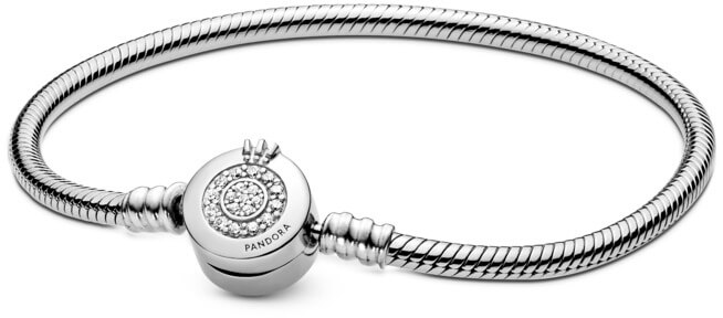 Pandora Bracciale di lusso in argento 599046C01 19 cm