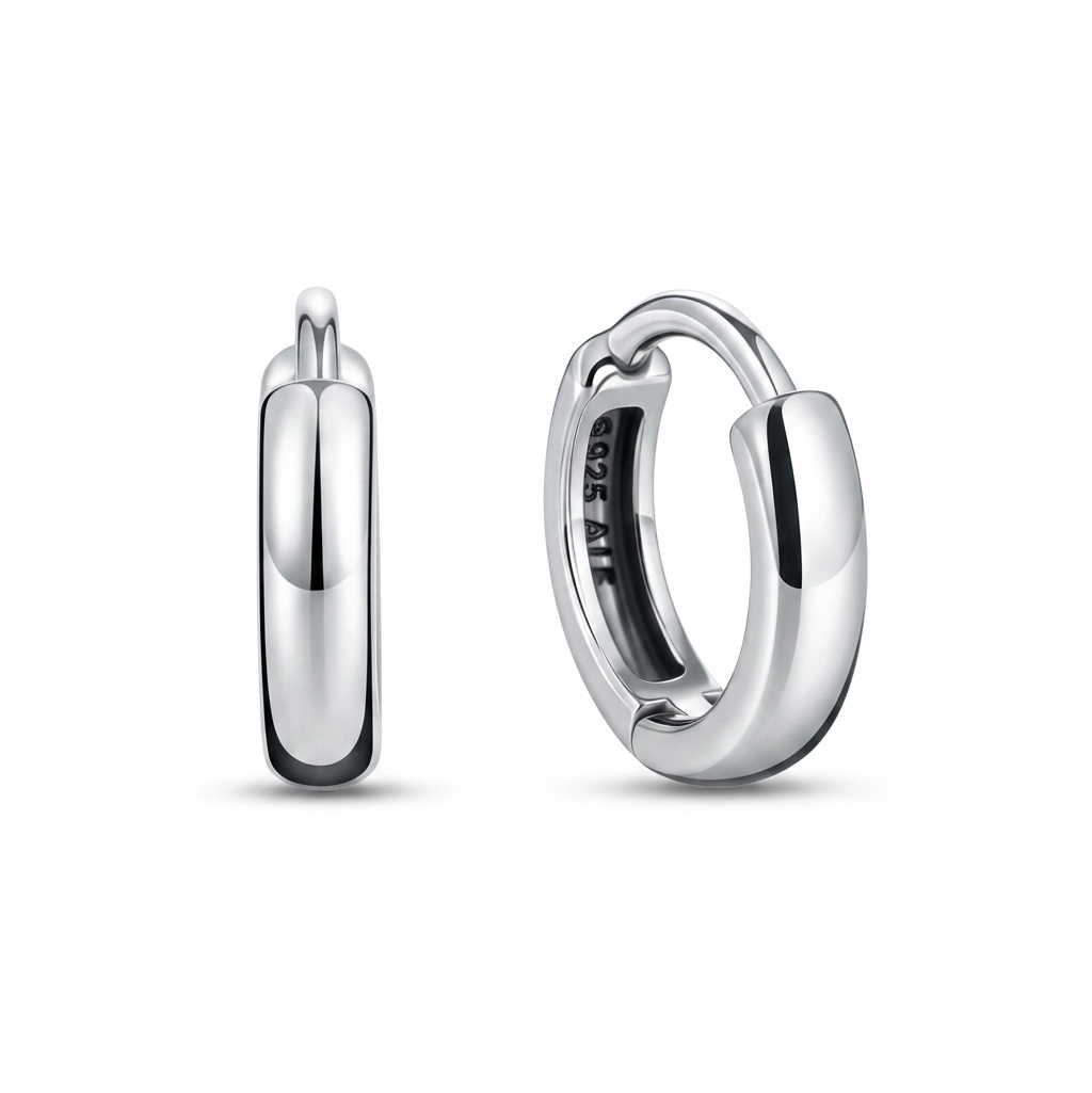 Pandora Nadčasové stříbrné kruhové náušnice Essence 293286C00