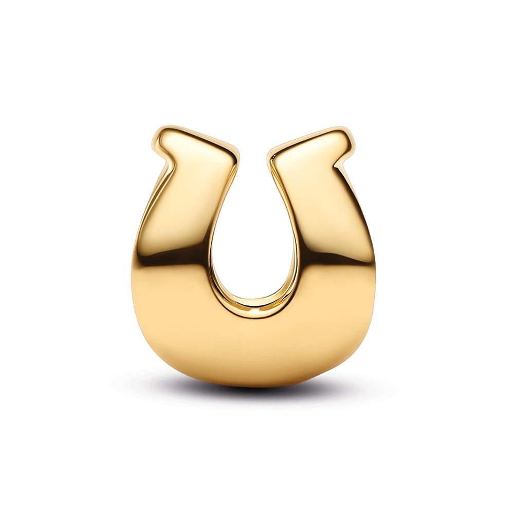 Pandora Pozlátená mini korálka Podkova Shine Moments 764517C00